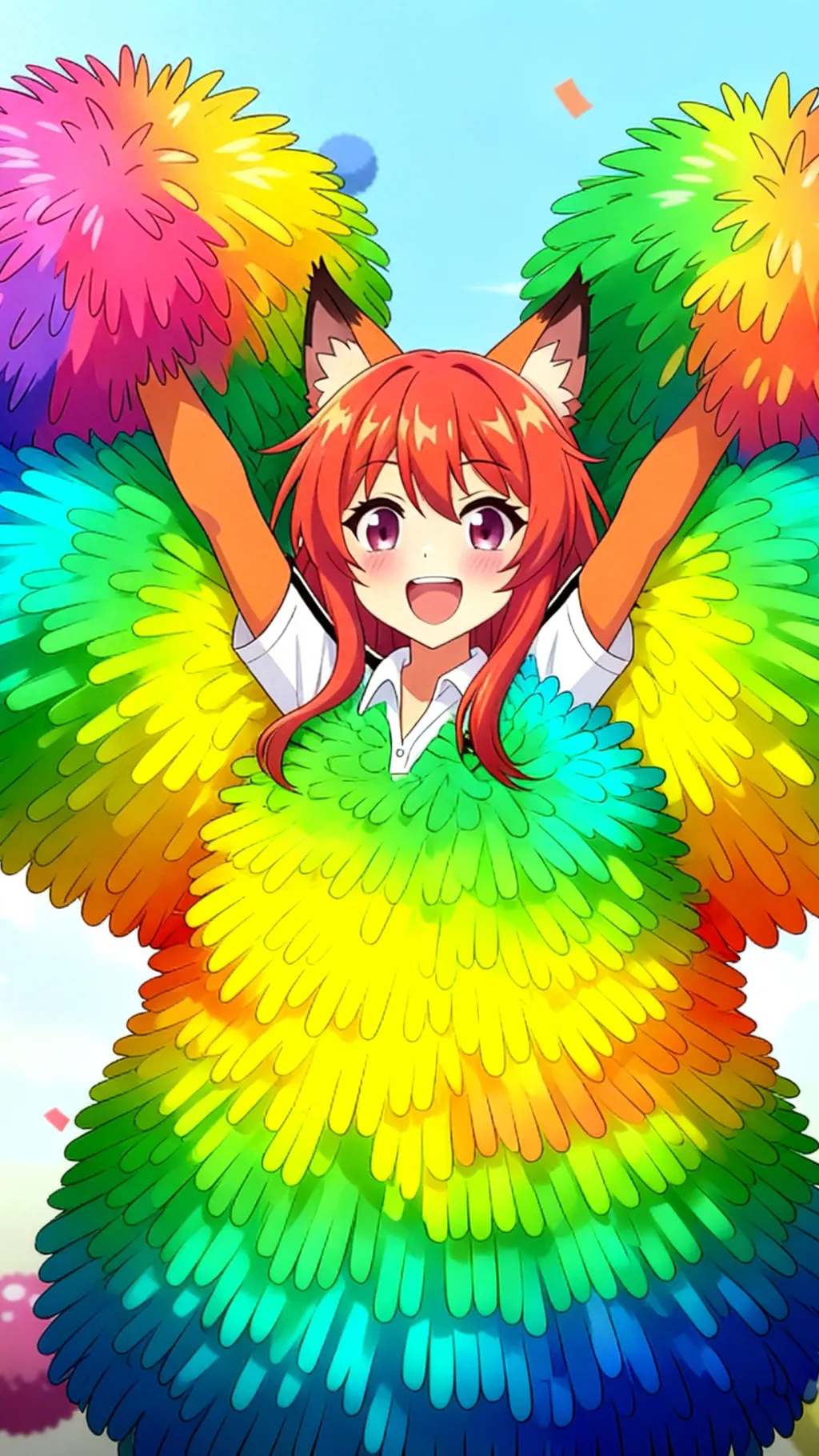 ai character: Akiyona the fox background
