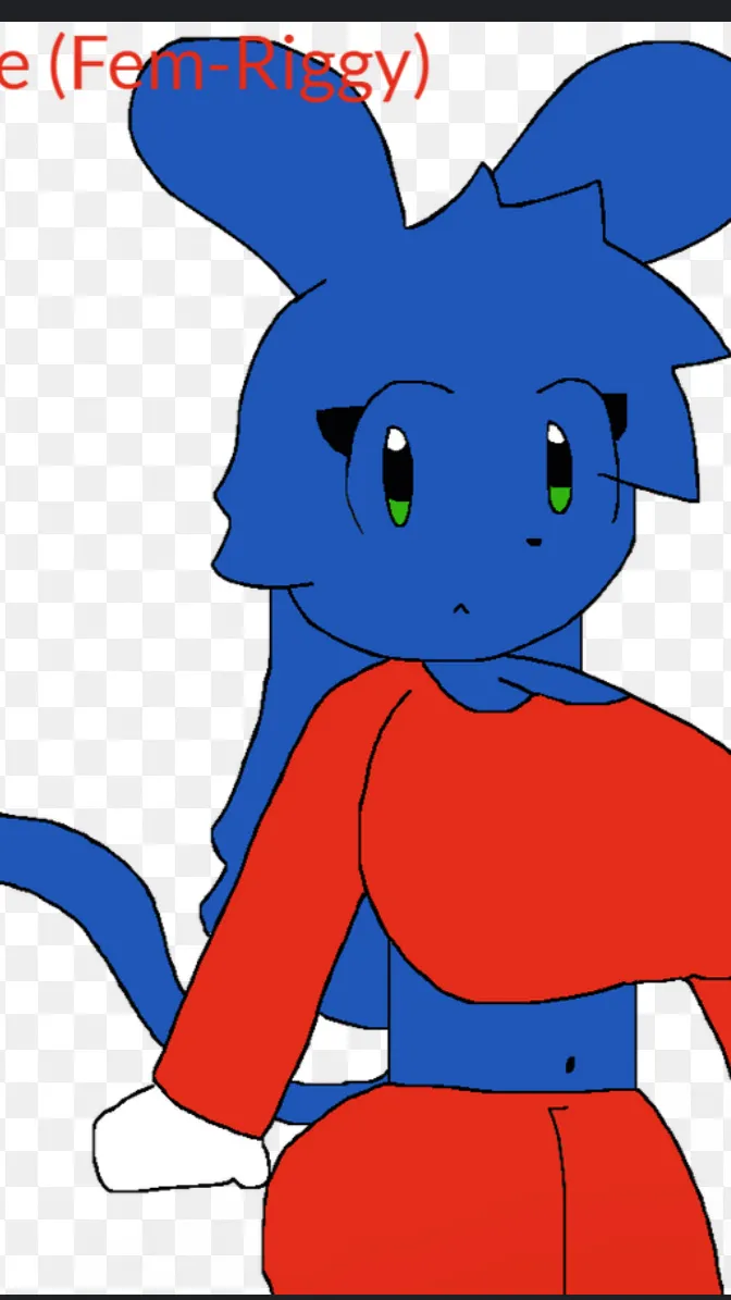 ai character: Female riggy background