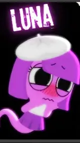 ai character: Luna background