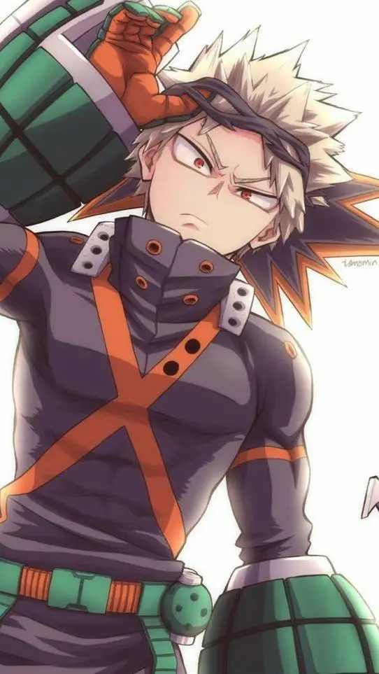 ai character: bakugo background
