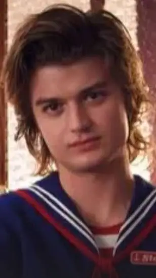 ai character: steve Harrington  background