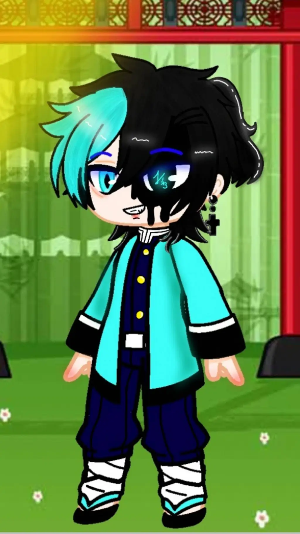 ai character: Oni do bem background