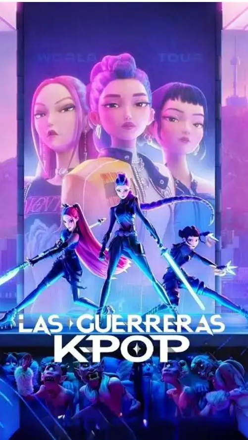 ai character: Las guerreras Kpop background