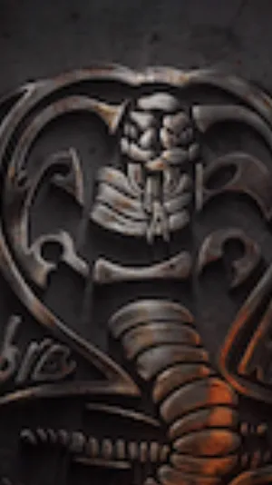 ai character: Cobra kai background