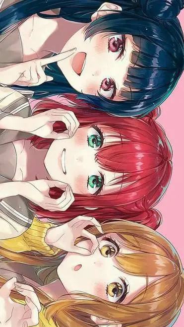 ai character: Chicas populares background