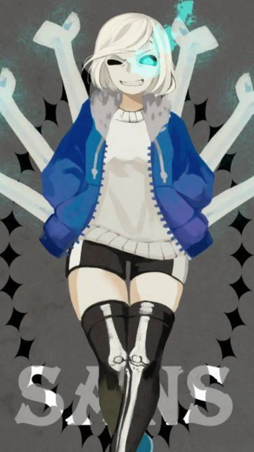 ai character: sans background
