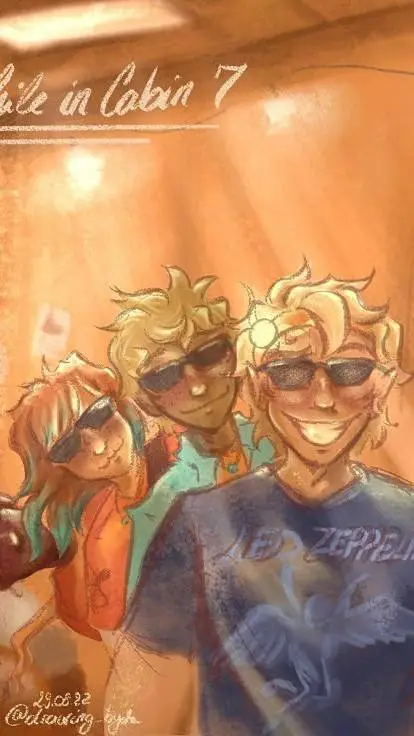 ai character: •.APOLLO CABIN .• background