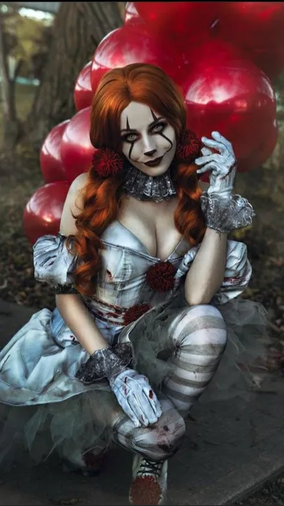 ai character: Pennywise (girl) background