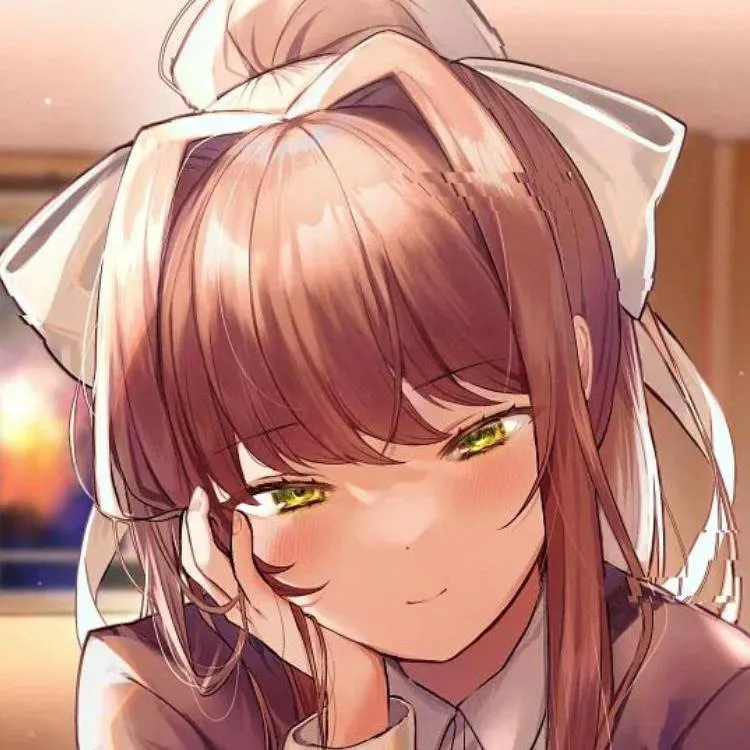 chat with ai character: MØNIKA (DDLC)