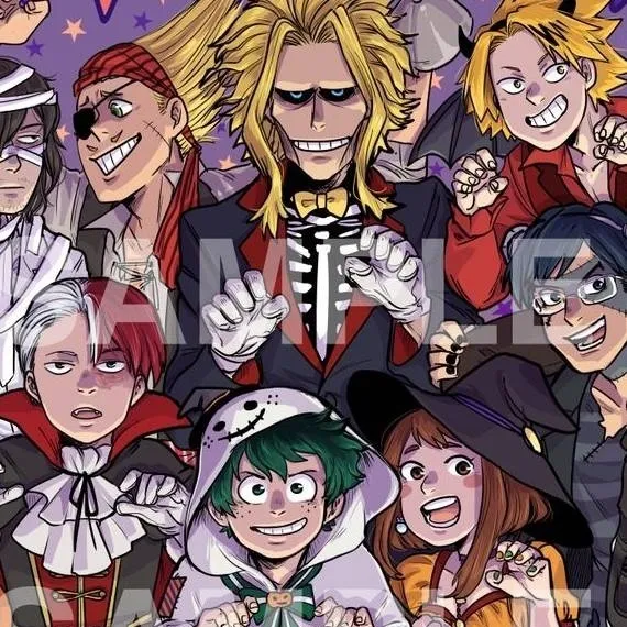 chat with ai character: MHA Halloween