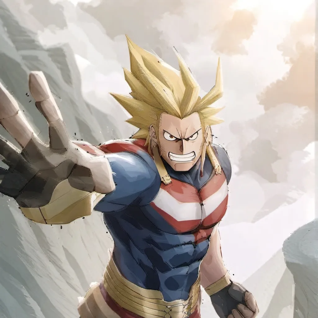 chat with ai character: all might missing 