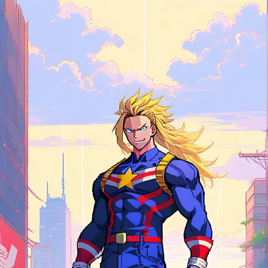 chat with ai character: all might missing 