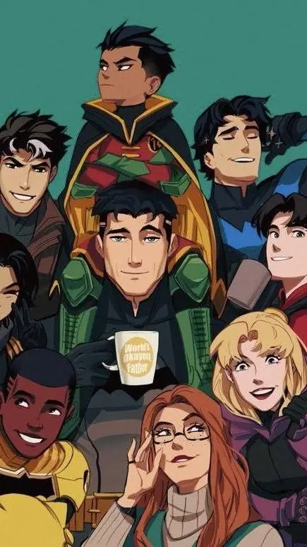 ai character: batfamily Arkham  background