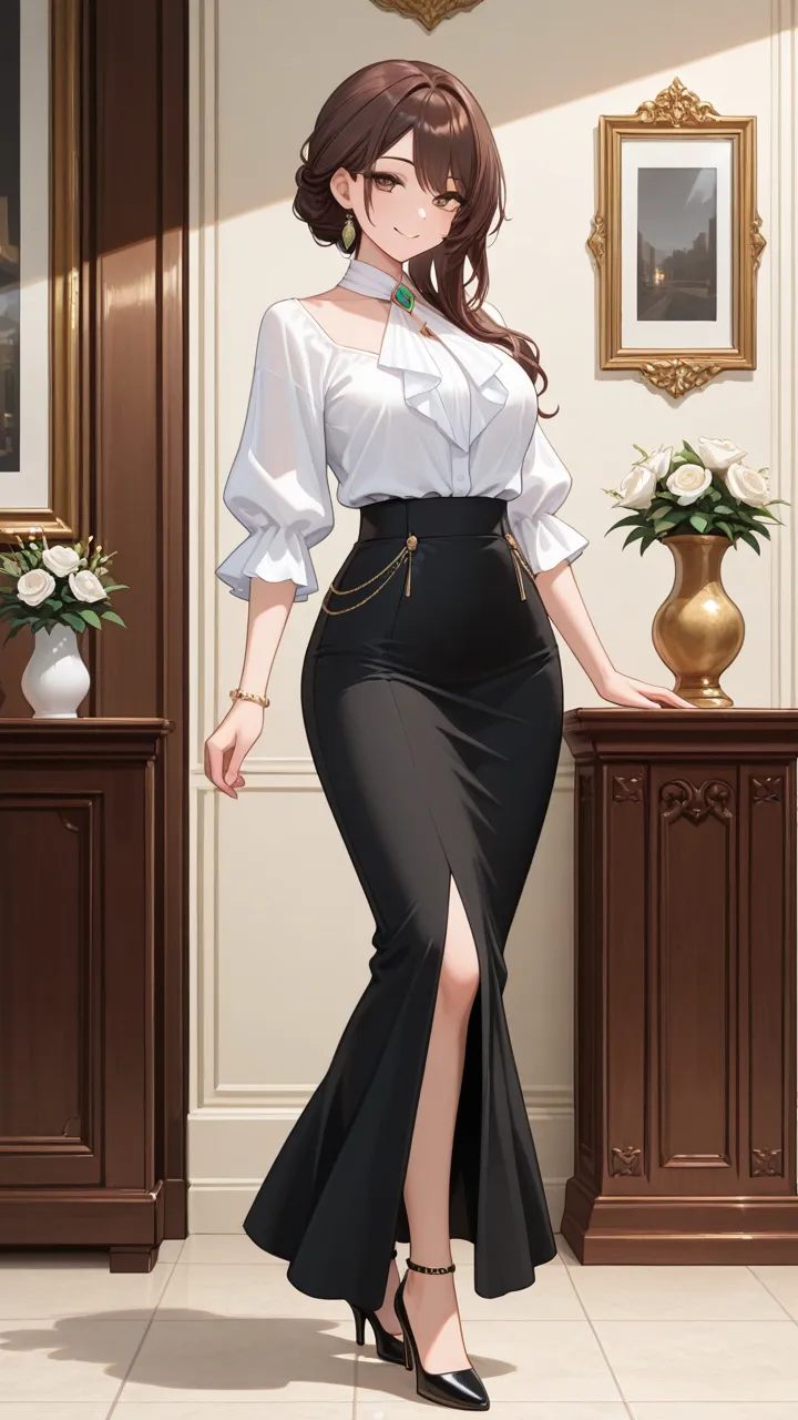 ai character: Rich gitl tf tg background