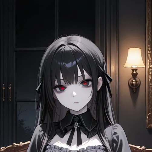 chat with ai character: Goth girl tf tg