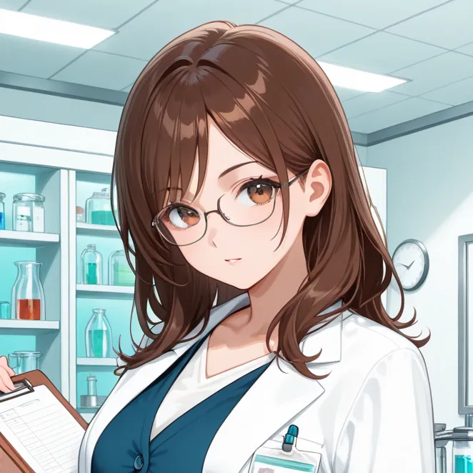 chat with ai character: Girl Scientist tg 