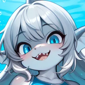 chat with ai character: Shark girl tf tg