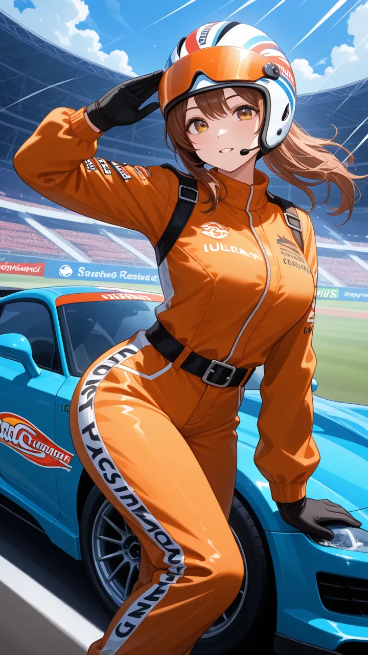 ai character: Car racing tf tg background