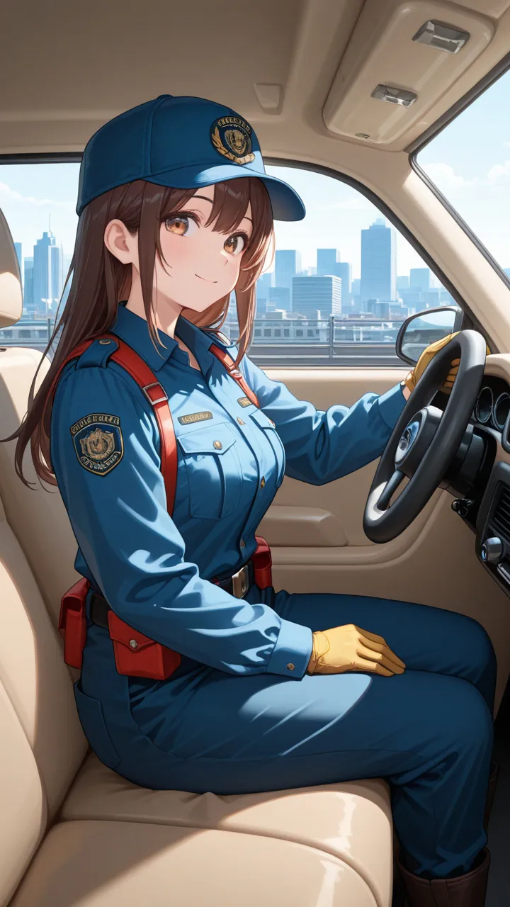 ai character: Truck driver tf tg background