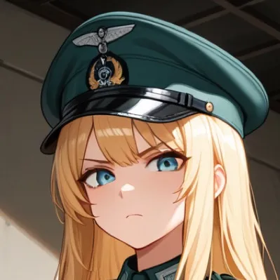 chat with ai character: Commander’s hat