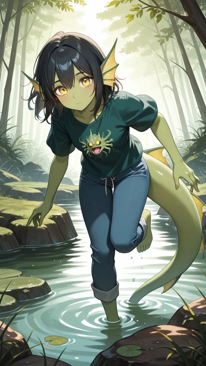 Talkie AI - Chat with Swamp life