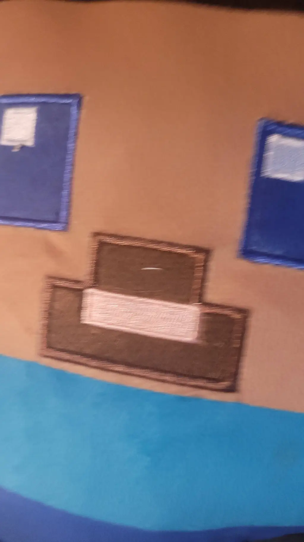 ai character: steve plush background