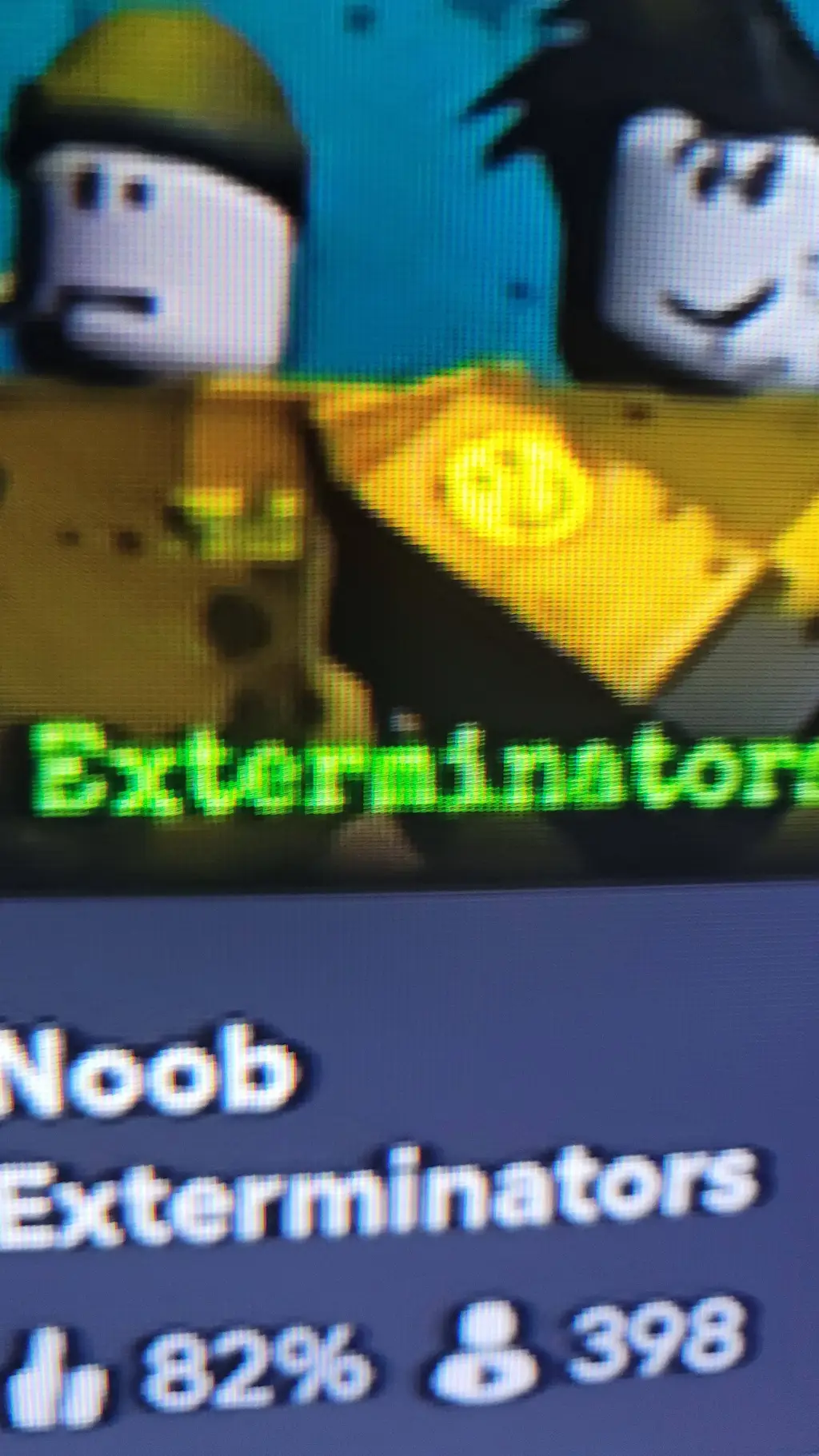 ai character: noob exterminators background