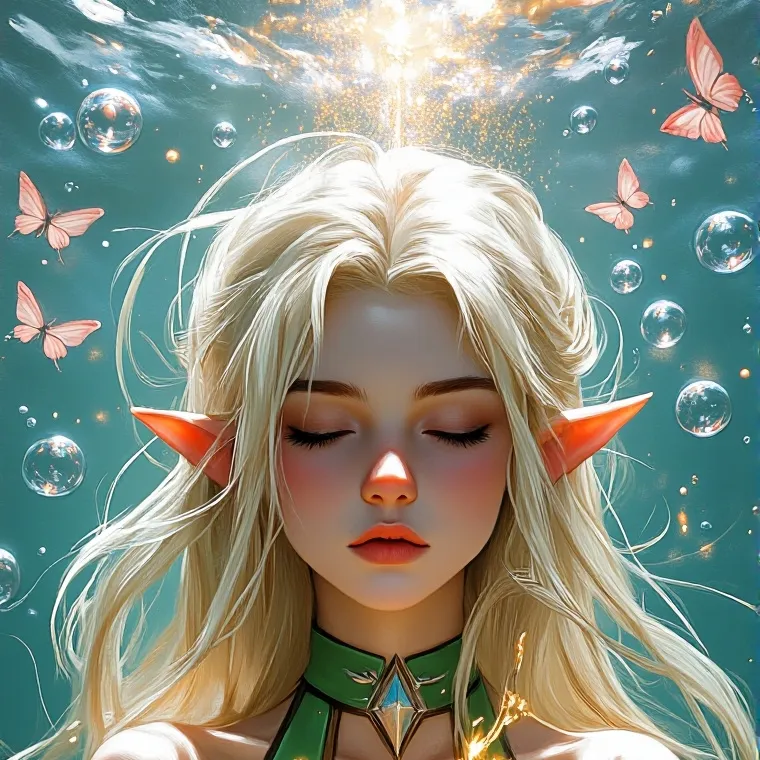 chat with ai character: Elza🌹Elfica 