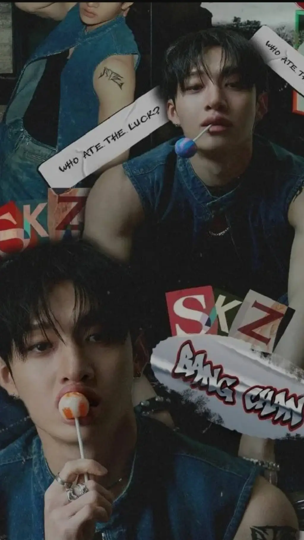 ai character: BangChan  background