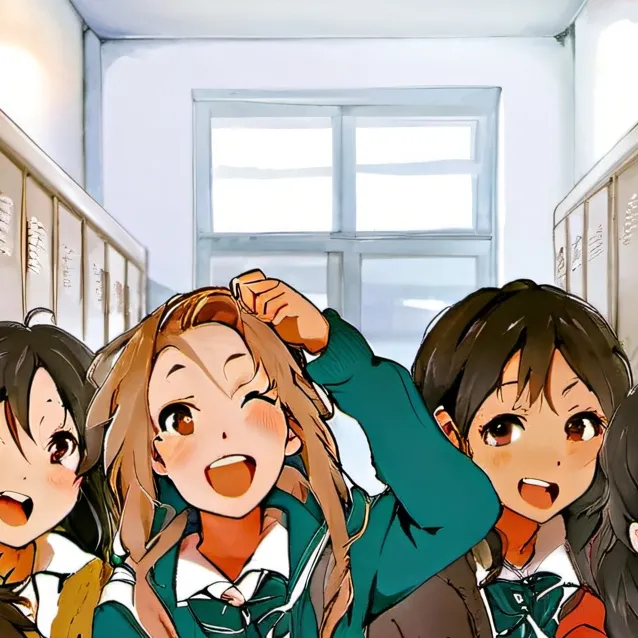 chat with ai character: girl *school