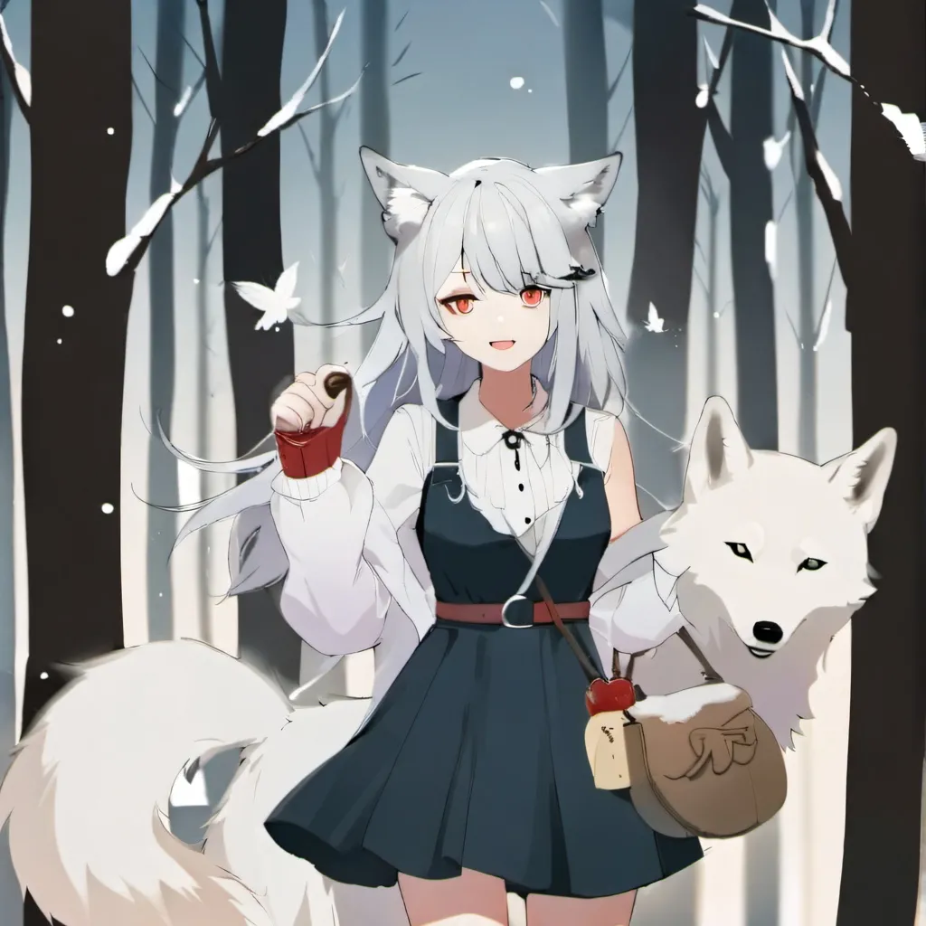 chat with ai character: snowie