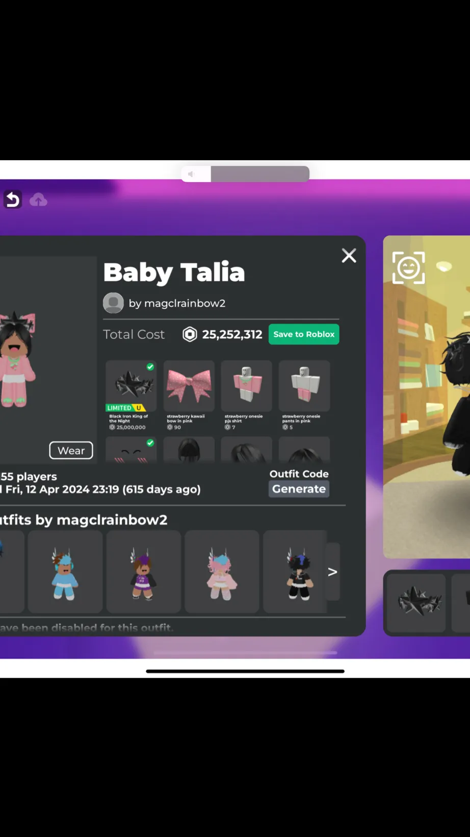 ai character: Talia and Darb  background