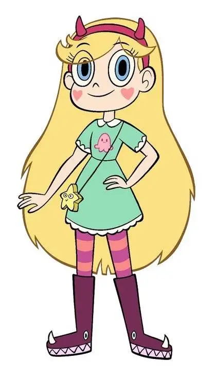 ai character: Star Butterfly ⭐️ background