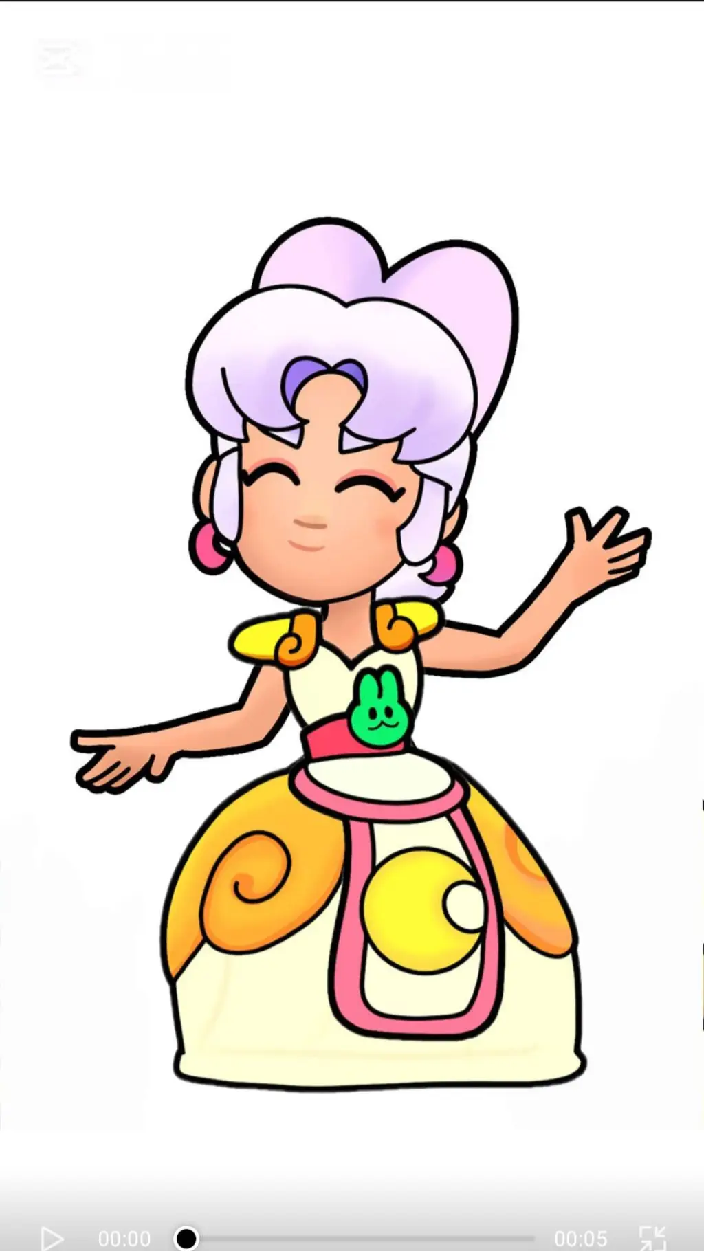 ai character: Lunar Piper 🌙🎀 background