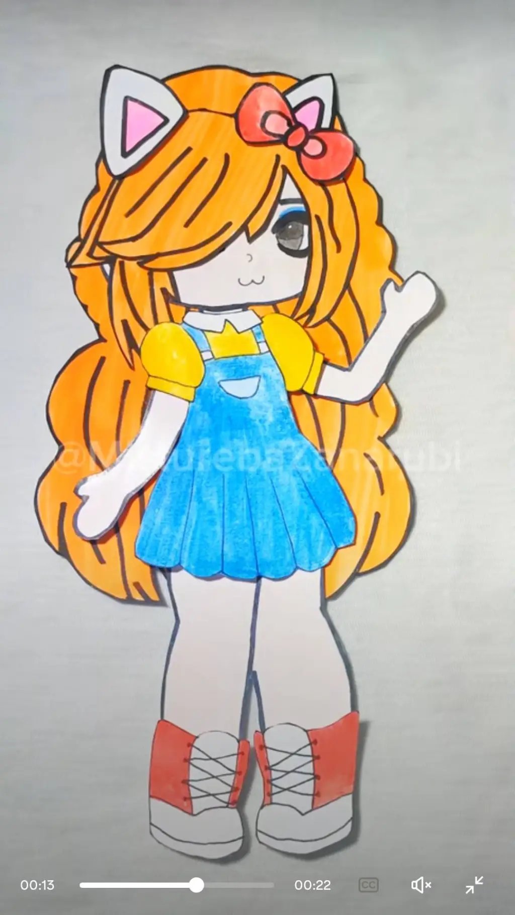 ai character: Hello Kitty 🐱🎀 background