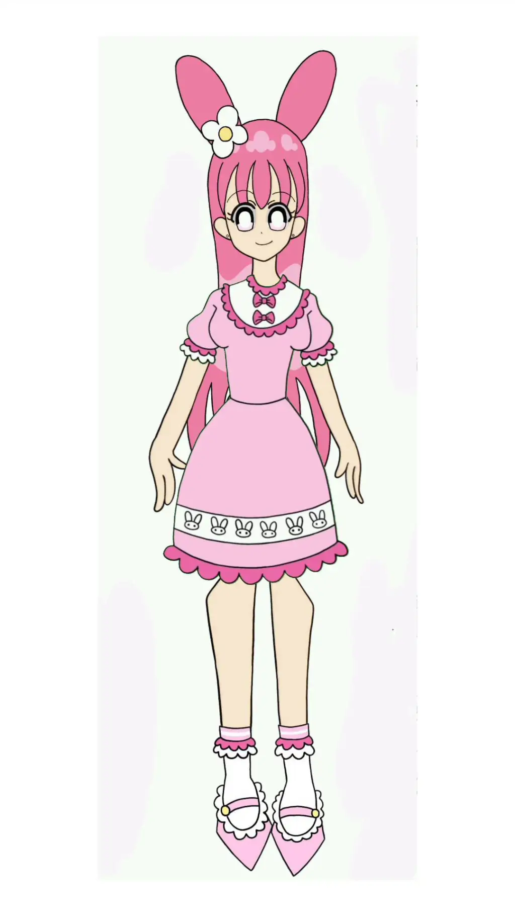 ai character: My Melody 🎀💗 background