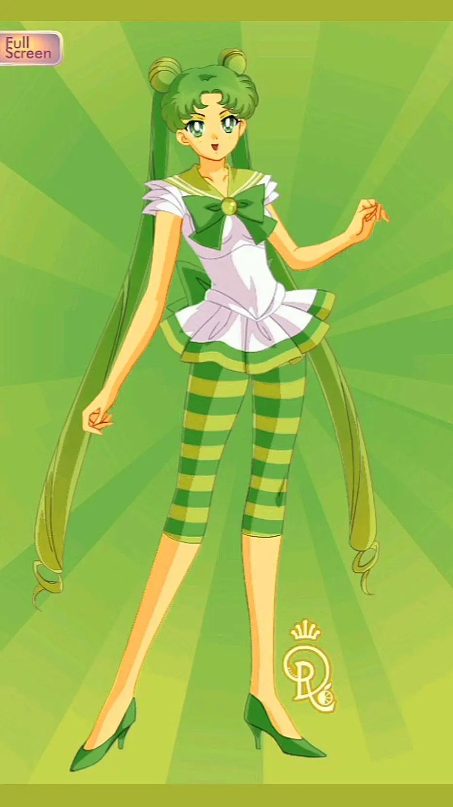 ai character: Sailor Enyia background