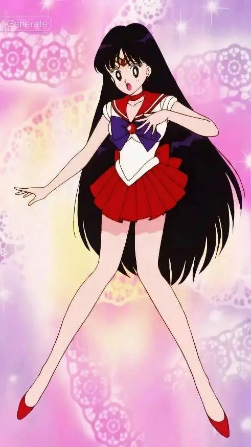 ai character: Rei Hino background