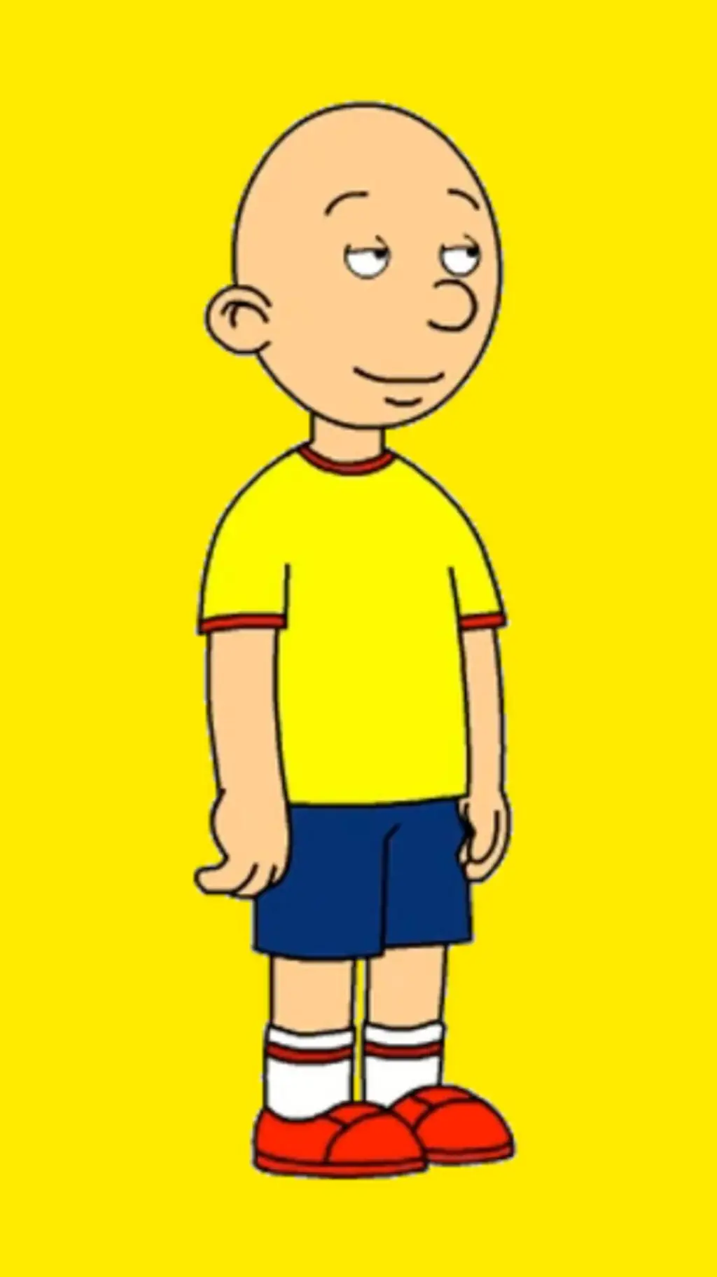 ai character: Caillou Anderson background