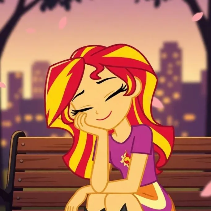 chat with ai character: Sunset Shimmer MLP