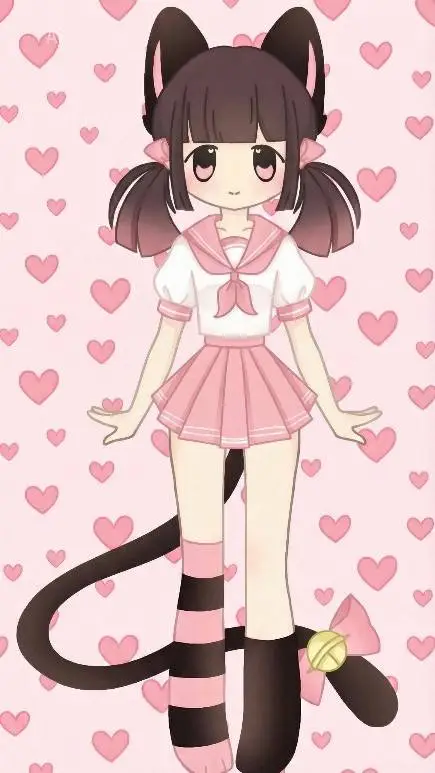 ai character: Meowbahh <3 background