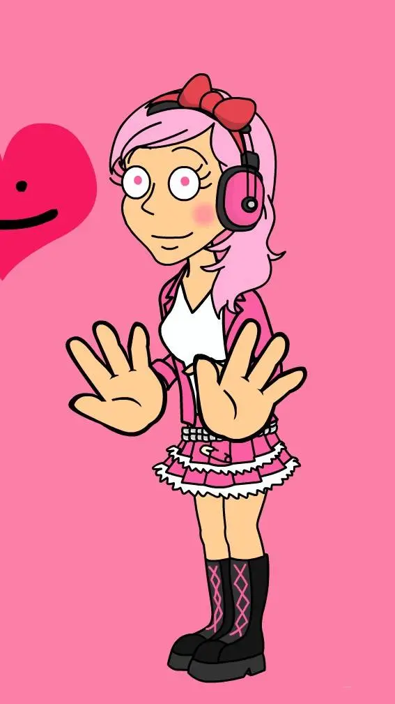 ai character: Leafy background