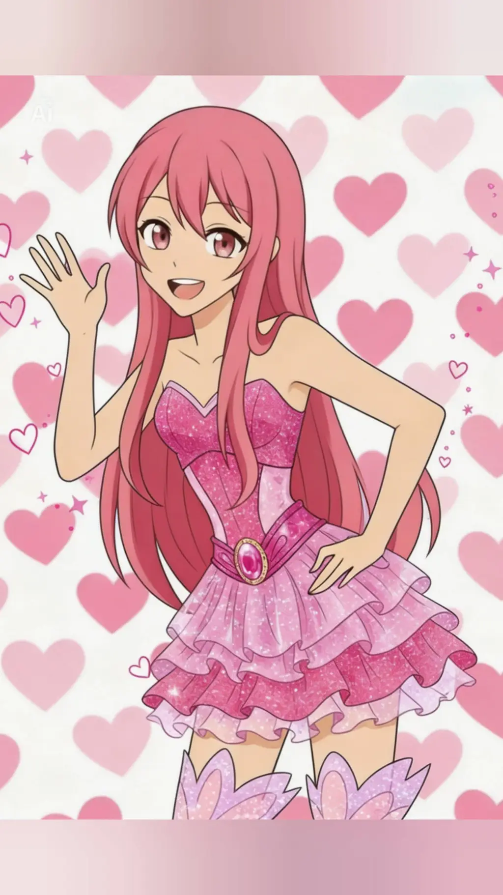 ai character: Princess Hina Chan background