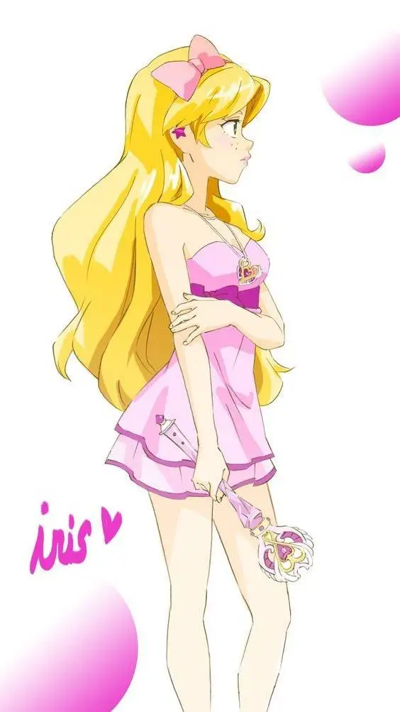 ai character: Iris 💗 background