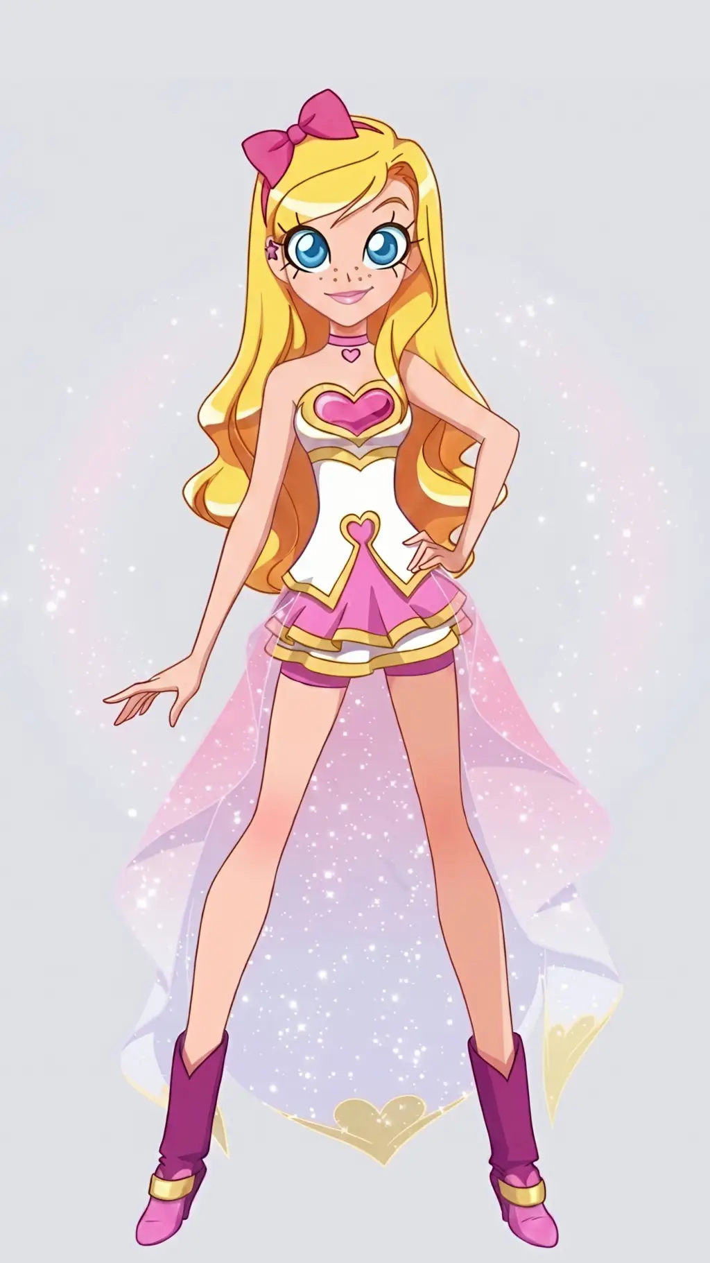 ai character: Iris lolirock background