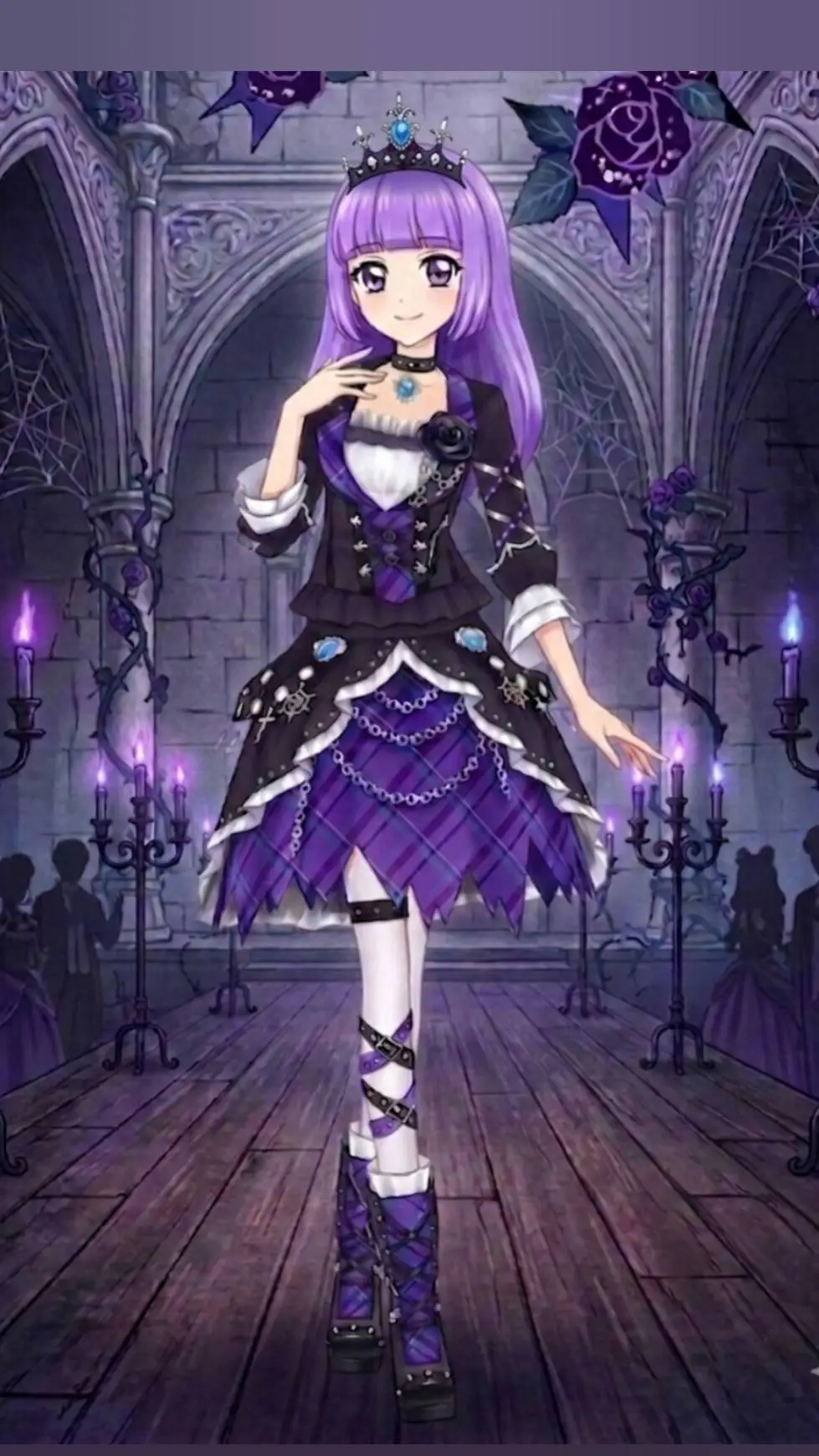ai character: Sumire Aikatsu background