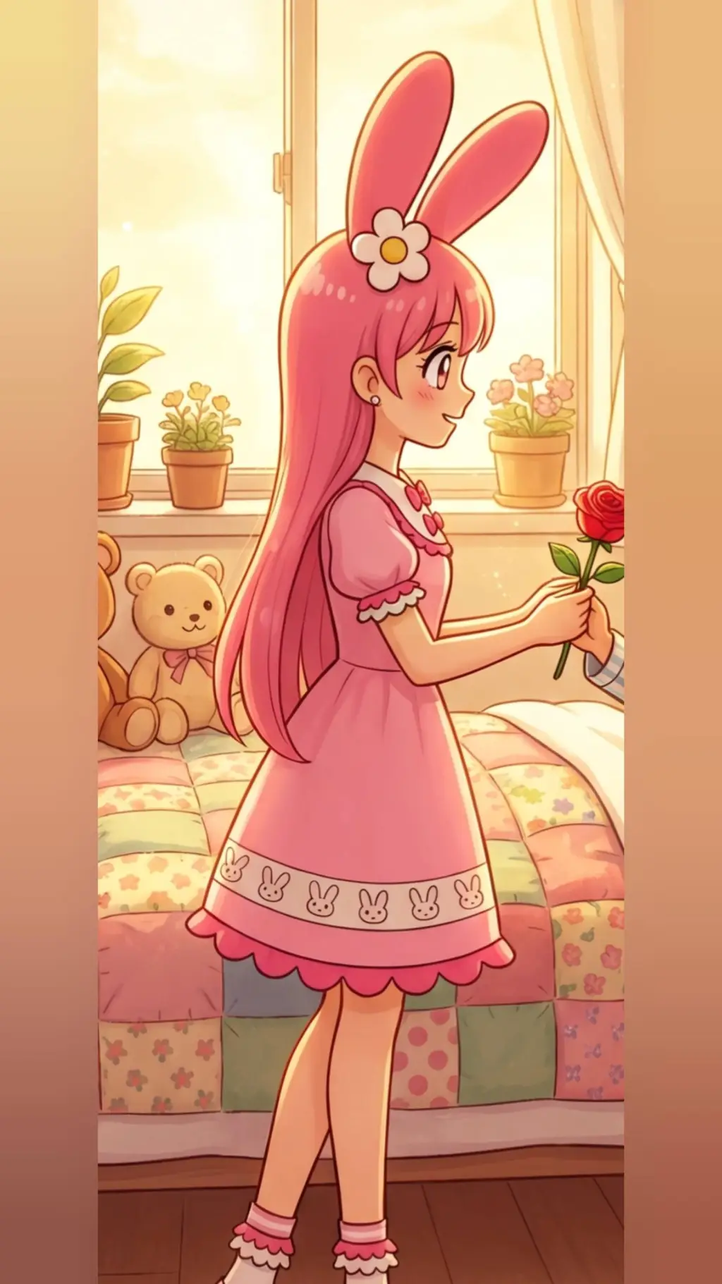 ai character: My Melody background
