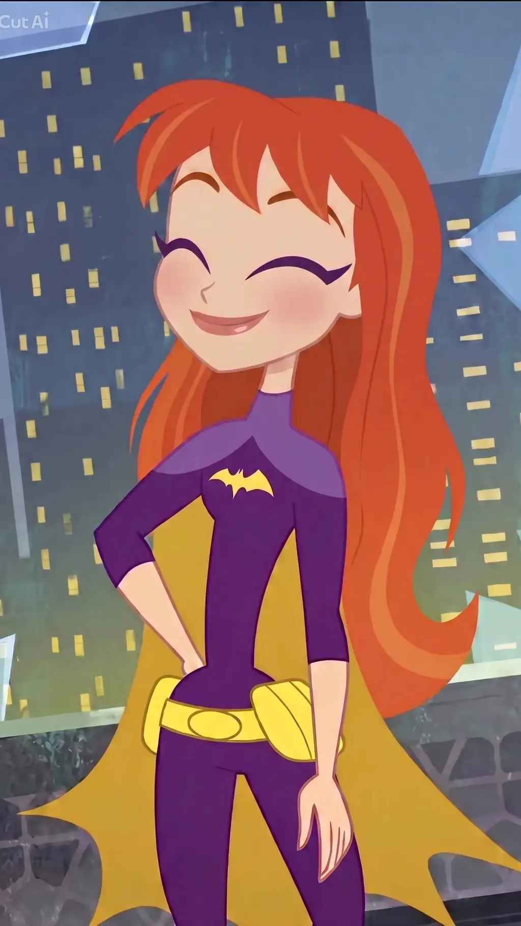 ai character: Batgirl background