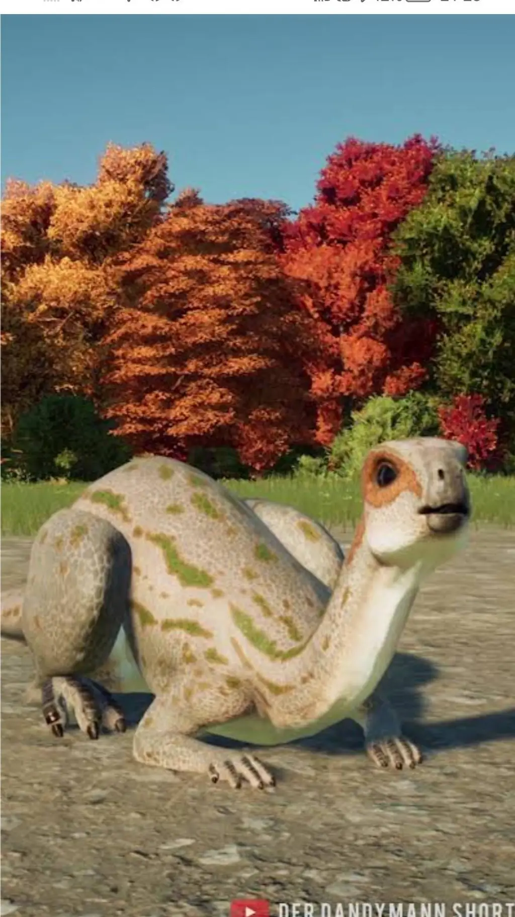 ai character: dryosaurus background