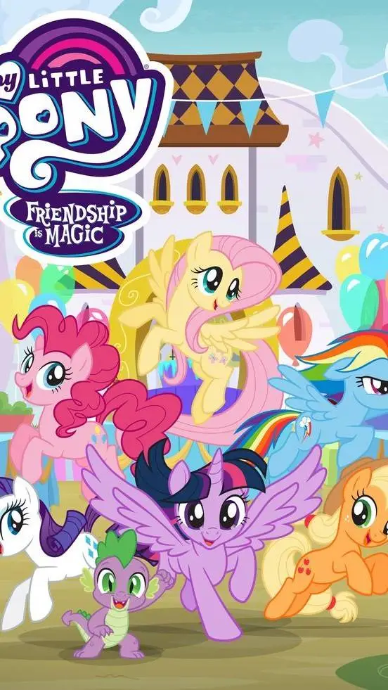 ai character: My little pony  background